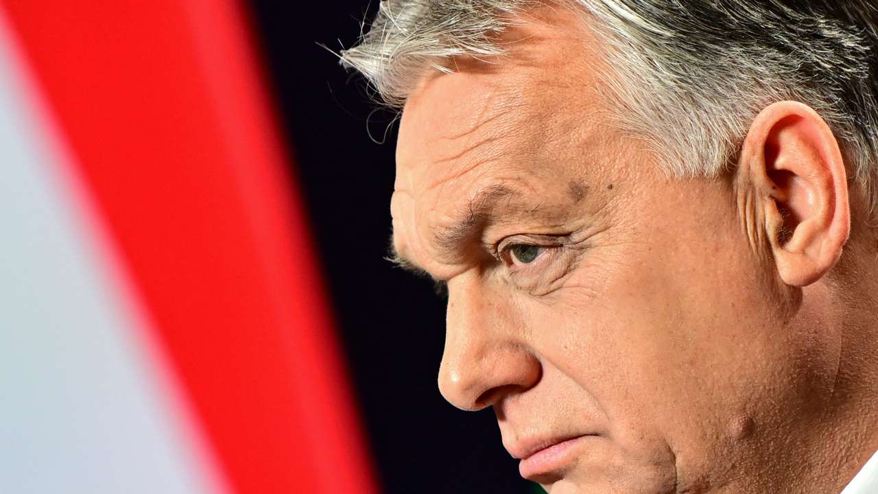 Hungarian PM Orban holds an annual international media briefing, in Budapest