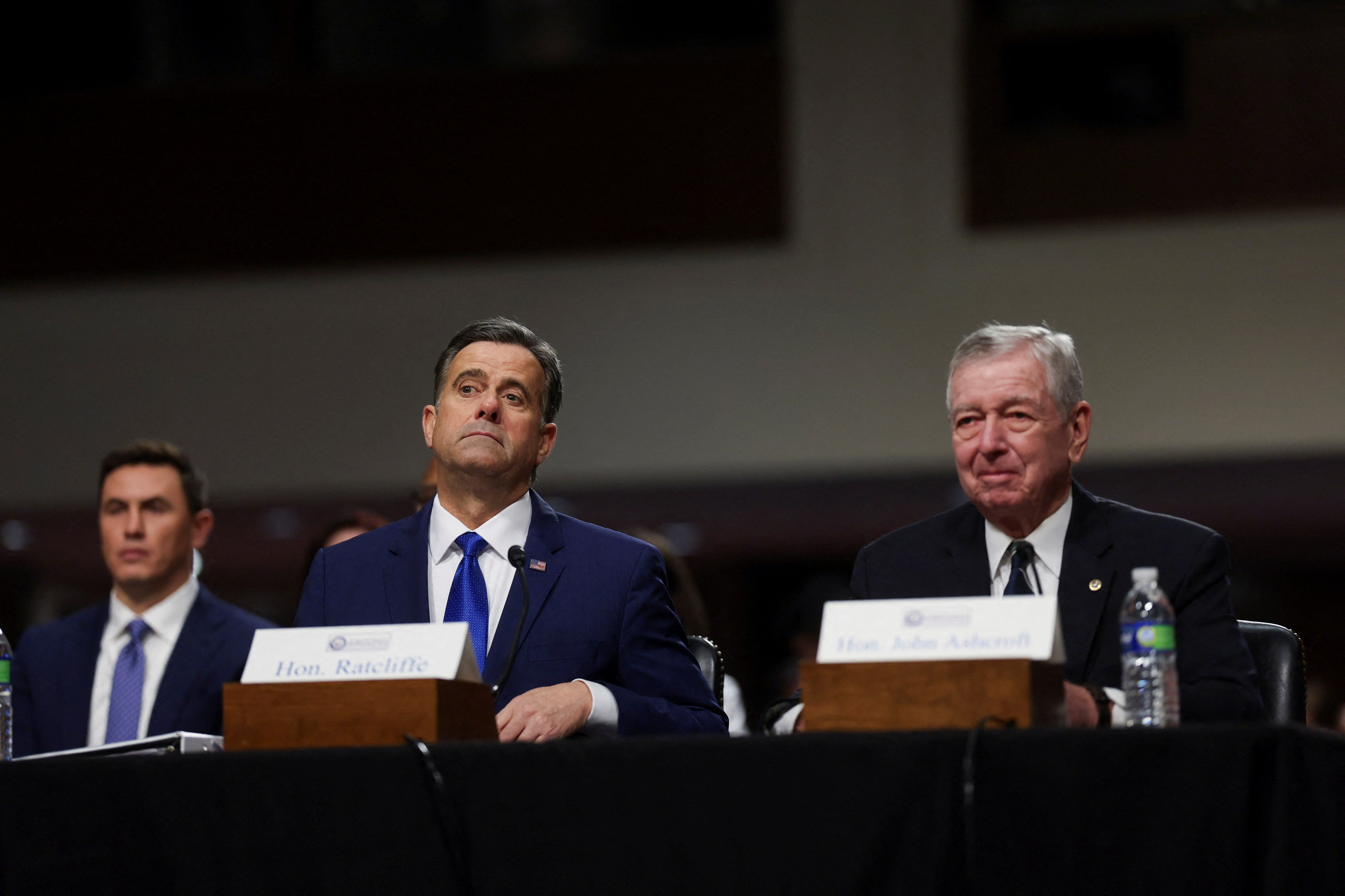 Senate Select Intelligence Committee confirmation hearing on Capitol Hill in Washington