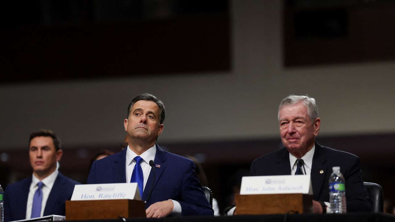 Senate Select Intelligence Committee confirmation hearing on Capitol Hill in Washington