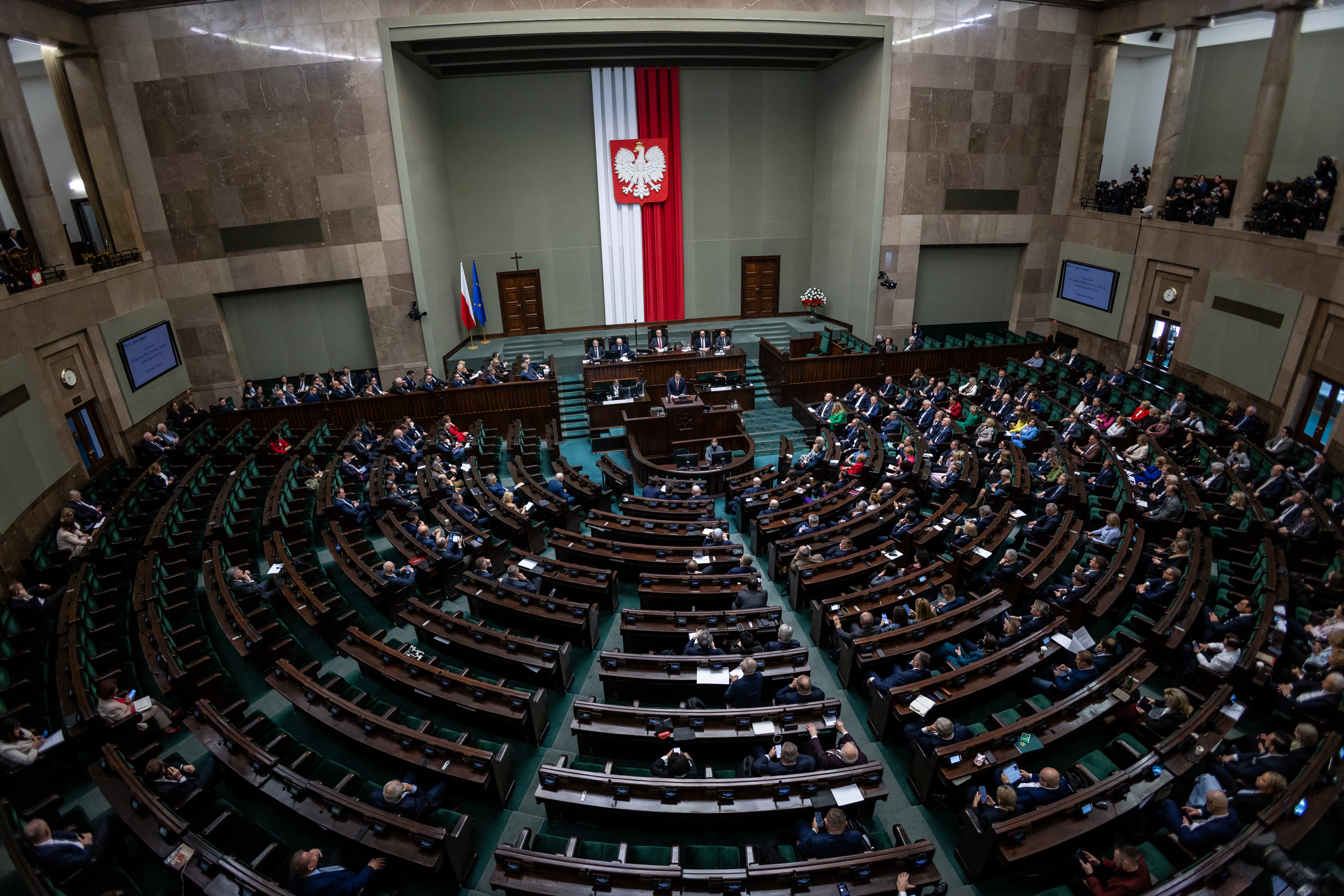 Polish MP displays Nazi symbol on Israeli flag