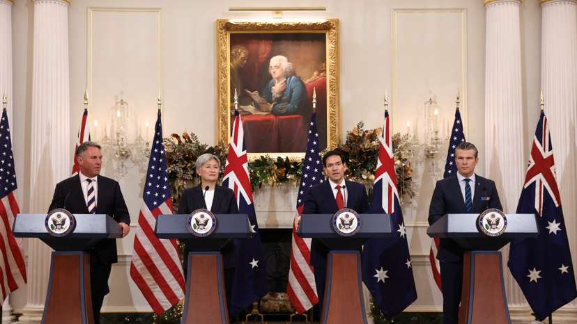 Rubio hosts Australia-United States Ministerial Consultations the State Department in Washington