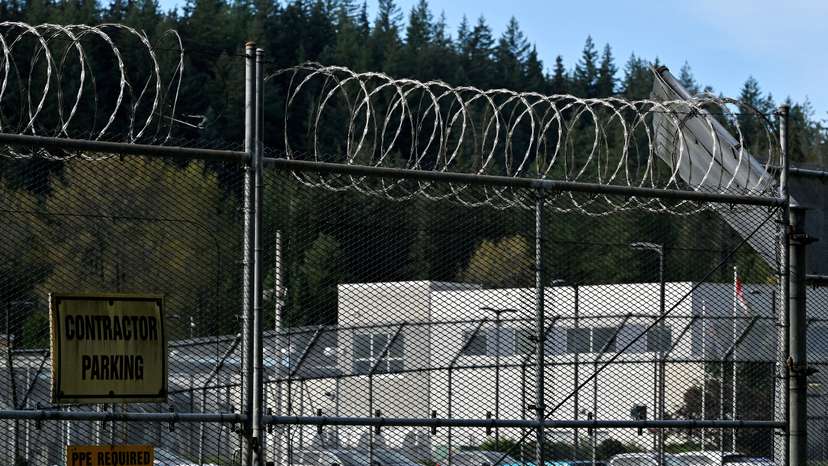 The Alouette Correctional Centre is seen in Maple Ridge