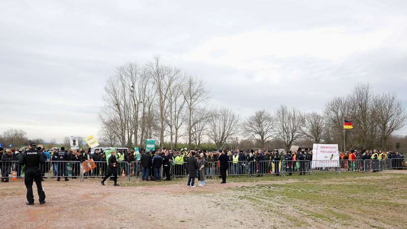FILE PHOTO: German farmers protest against planned cut of vehicle tax subsidies Freiburg