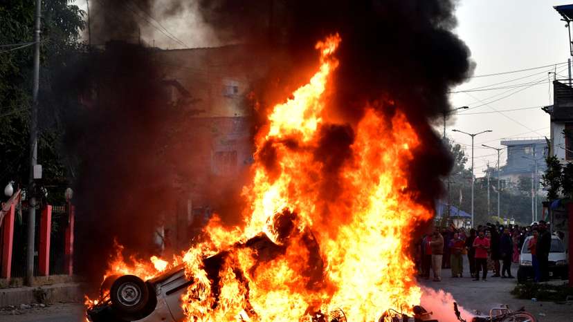 Protest against the recent killings, in Imphal West