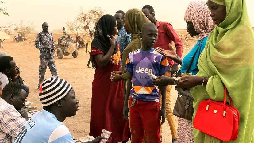 Refugees from Sudan