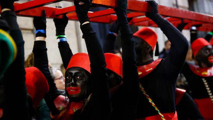 Annual Three Kings parade in Alcoy