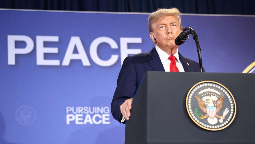 U.S. President Trump meets with Russian President Putin in Alaska