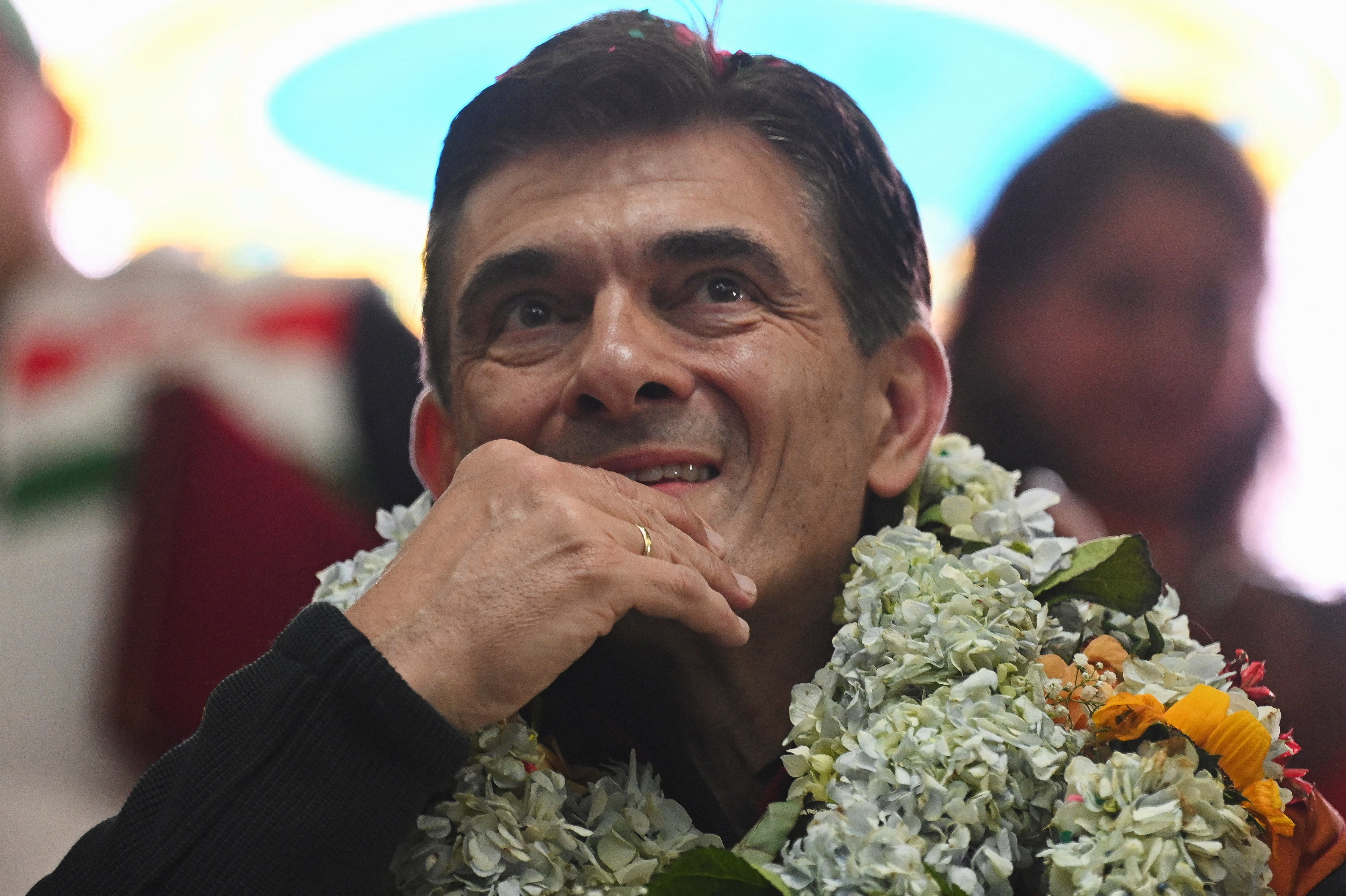 PDC candidate Rodrigo Paz inaugurates campaign house ahead of runoff election, in El Alto