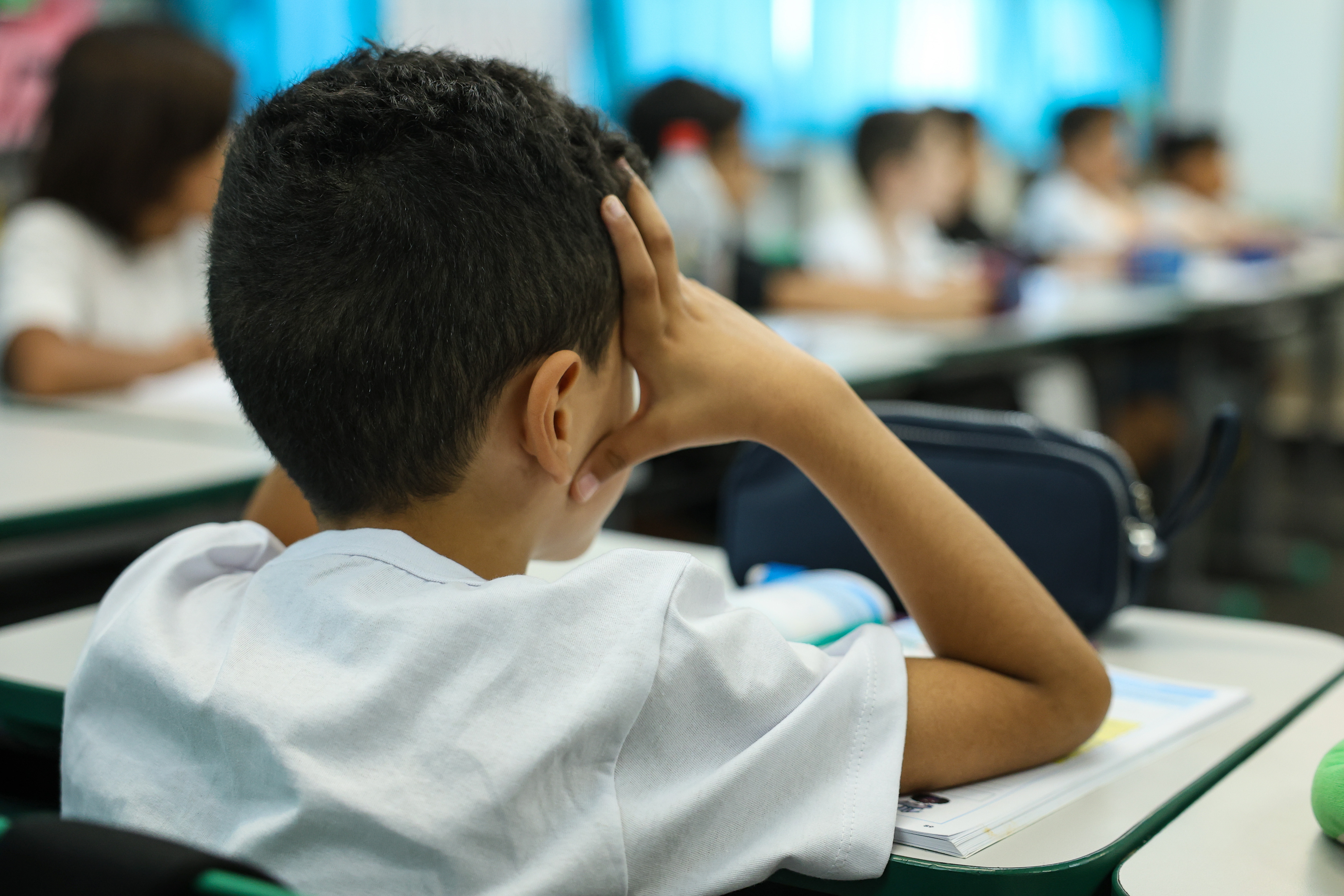 No Brasil, apenas 1% dos estudantes atingiu o nível 5 ou superior em leitura, no qual os alunos são capazes de compreender textos longos. 