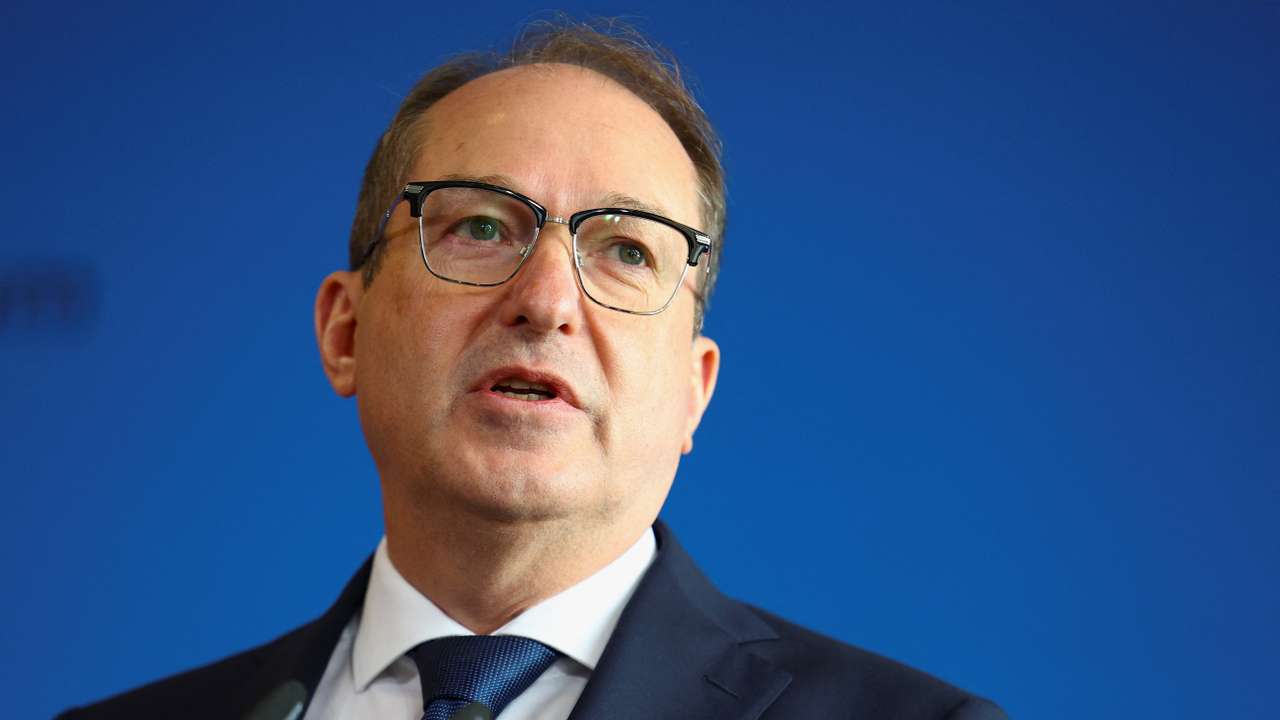 German Interior Minister Dobrindt gives a statement on the ban of "Kingdom of Germany" organization, in Berlin