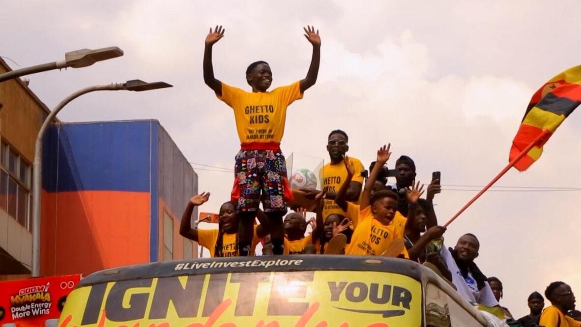 Ghetto Kids Return Home After FIFA World Cup Glor