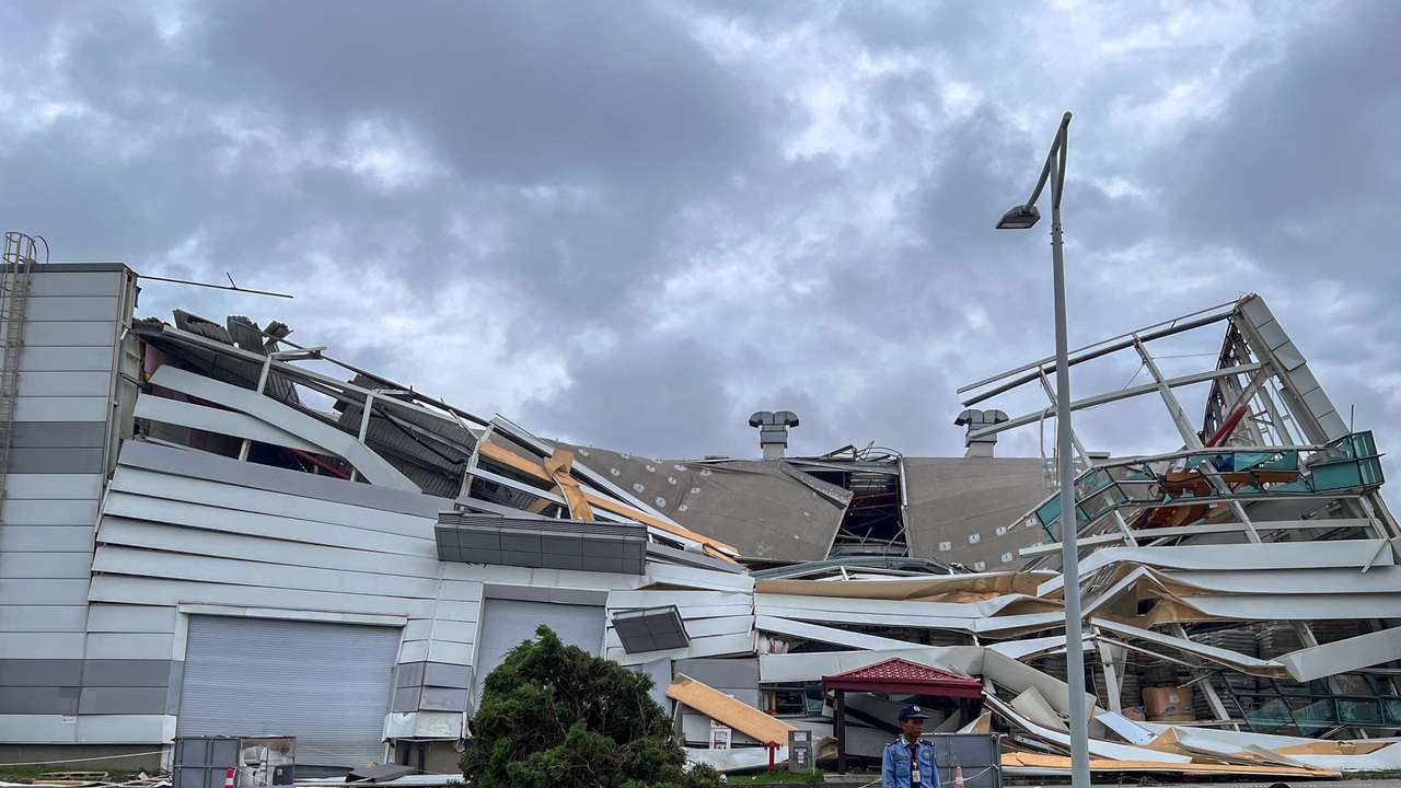 FILE PHOTO: Vietnam's export hub factories may face weeks of disruption after Typhoon Yagi