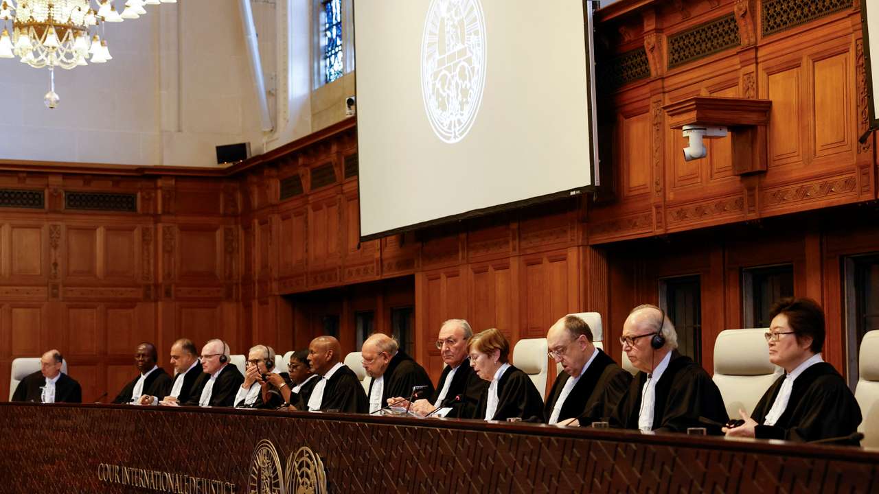 World Court rules on Gaza emergency measures in Israel genocide case, in The Hague