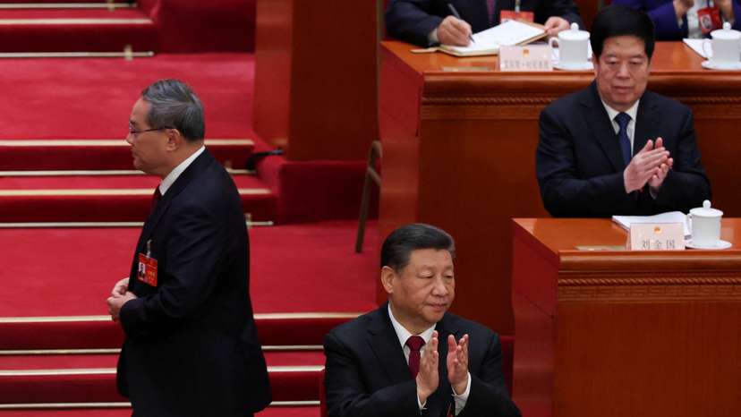 FILE PHOTO: Opening session of the National People's Congress (NPC) at the Great Hall of the People in Beijing