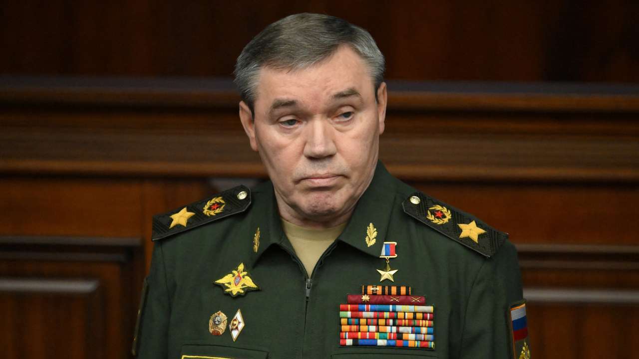 Chief of the General Staff of Russian Armed Forces Valery Gerasimov attends a meeting of the Defence Ministry Board in Moscow