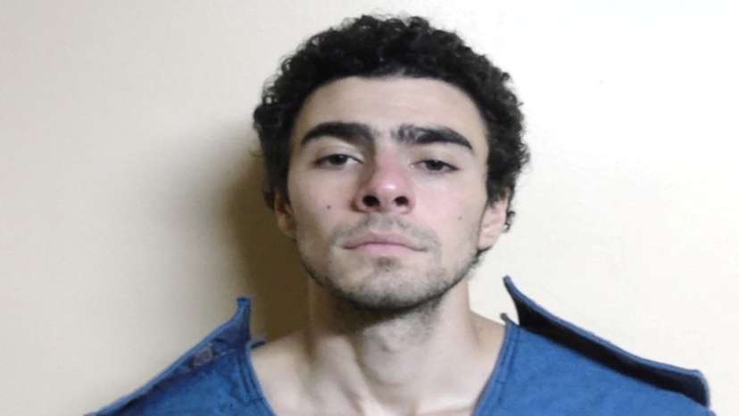Luigi Mangione poses for a booking photograph at State Correctional Institution (SCI) Huntingdon