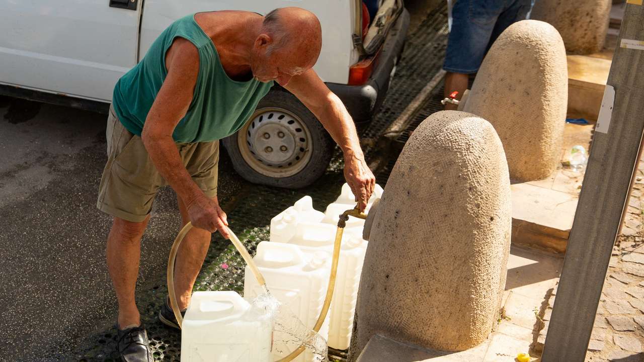 Drought on the Italian Island of Sicily