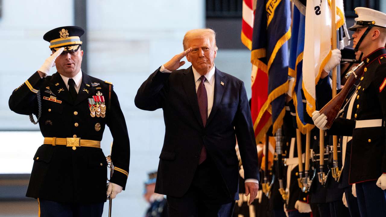 Inauguration ceremony for Trump's second presidential term