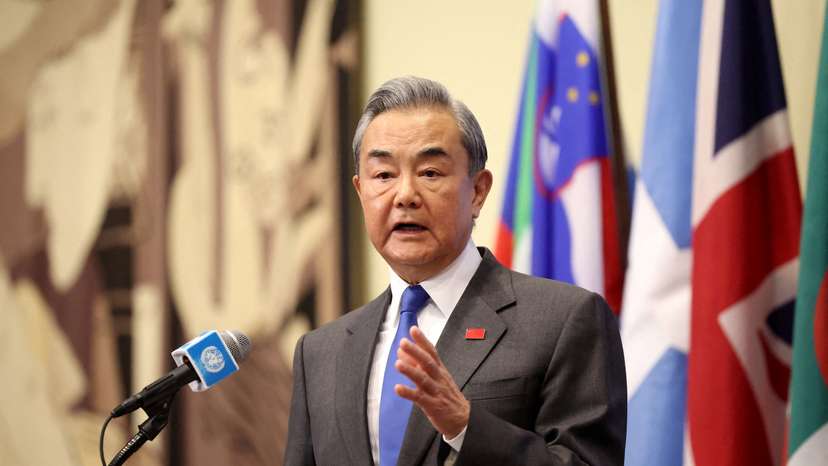 FILE PHOTO: China's Foreign Minister Wang Yi