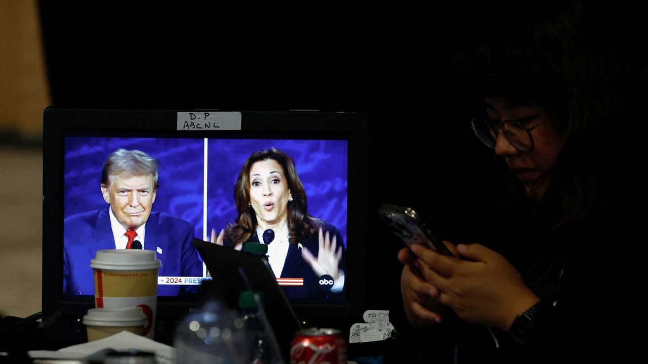 Harris-Trump presidential debate hosted by ABC in Philadelphia, Pennsylvania