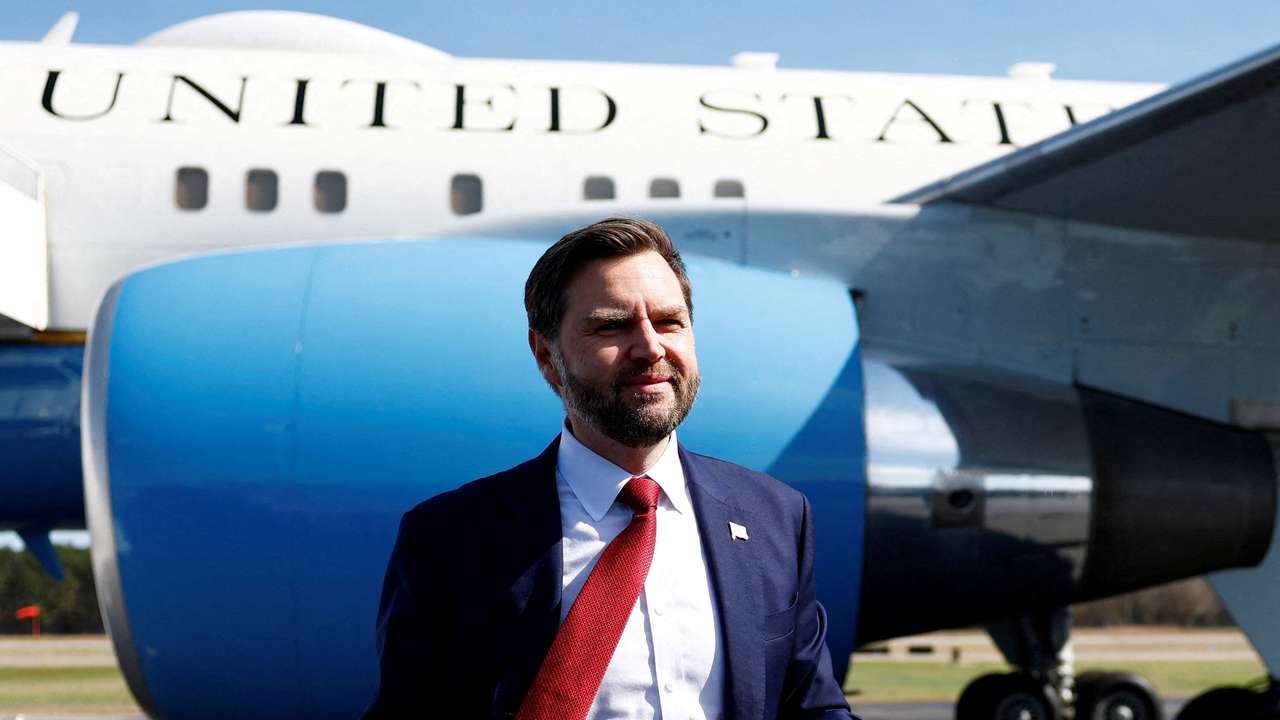 FILE PHOTO: Vance plans Hungary visit in show of support for Orban ahead of tight election, sources say