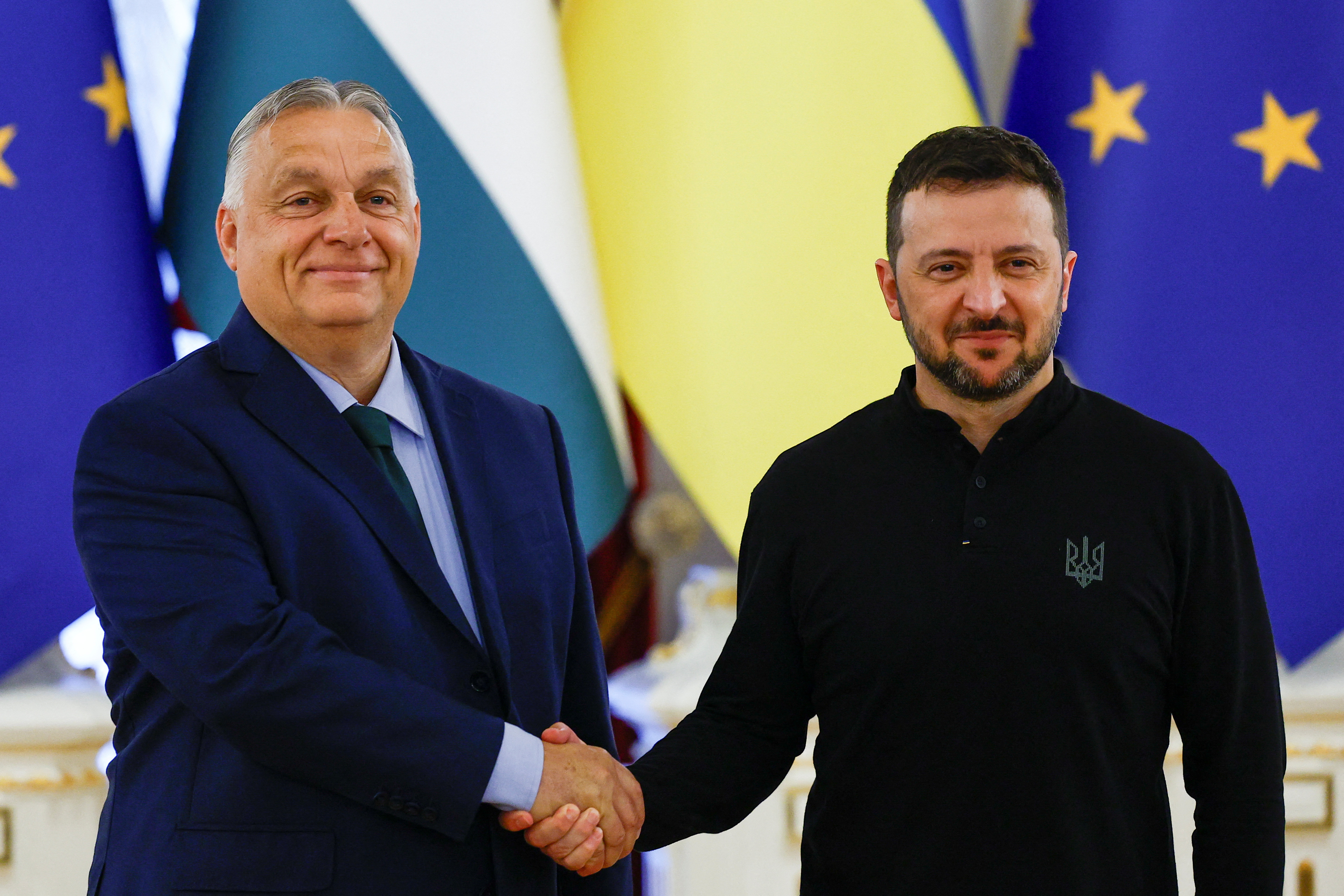 Hungary's Prime Minister  Orban visits Ukraine