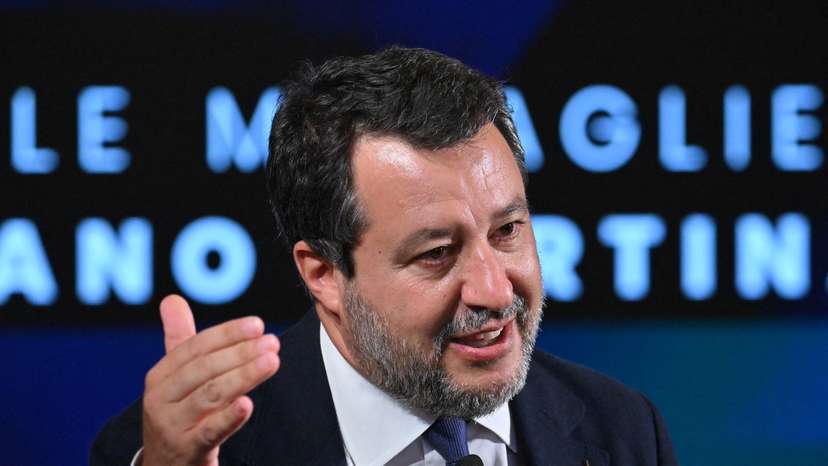 FILE PHOTO: Italy Deputy Prime Minister Matteo Salvini