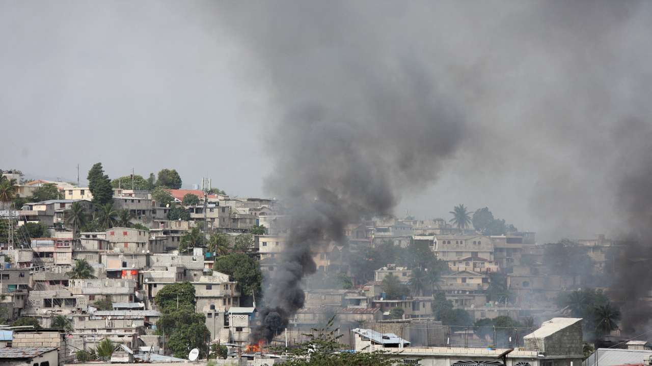 FILE PHOTO: Residents flee Delmas 30 neighbourhood due to gang violence, in Port-au-Prince