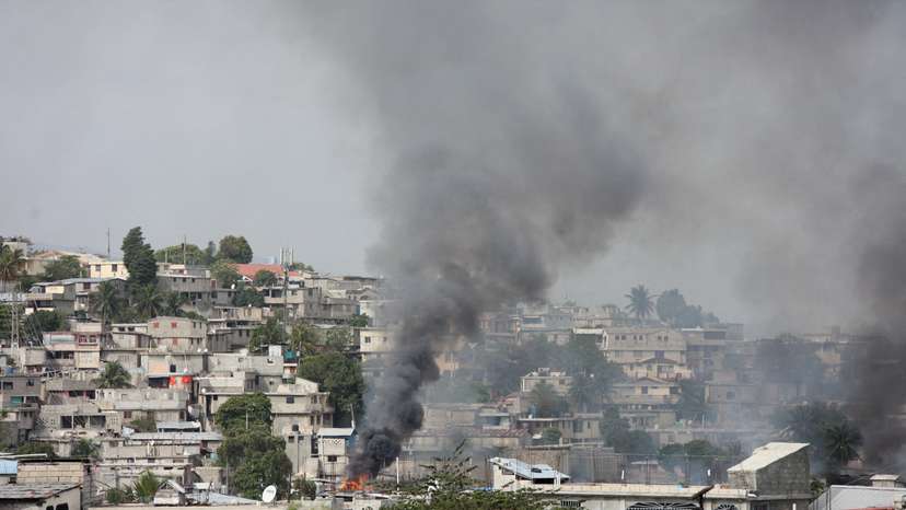FILE PHOTO: Residents flee Delmas 30 neighbourhood due to gang violence, in Port-au-Prince