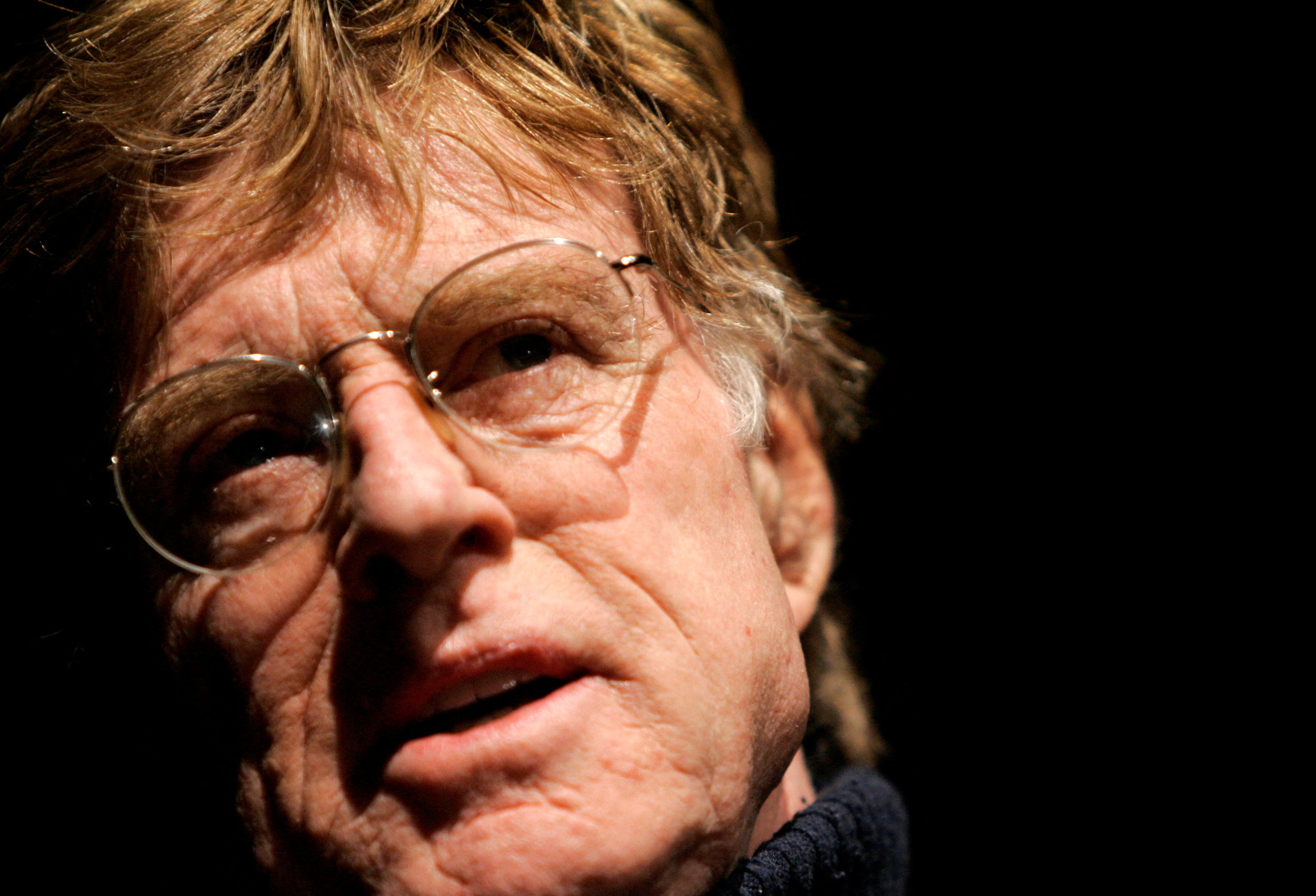 FILE PHOTO: Actor Robert Redford speaks at the premiere of "Friends with Money" in Park City