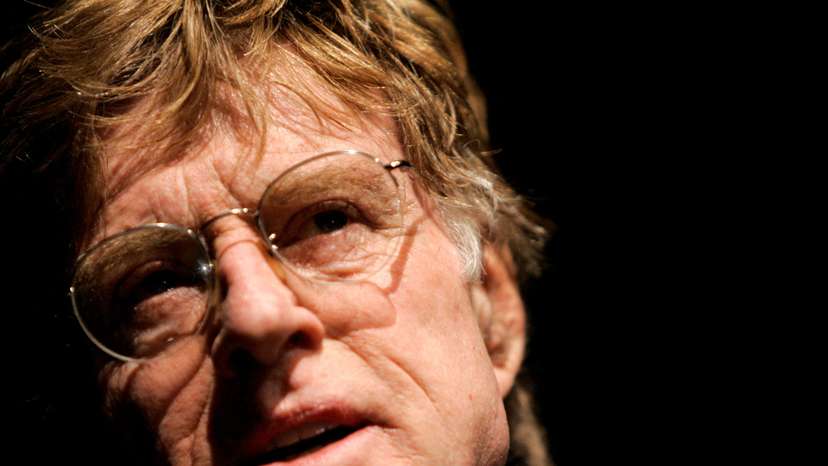 FILE PHOTO: Actor Robert Redford speaks at the premiere of "Friends with Money" in Park City