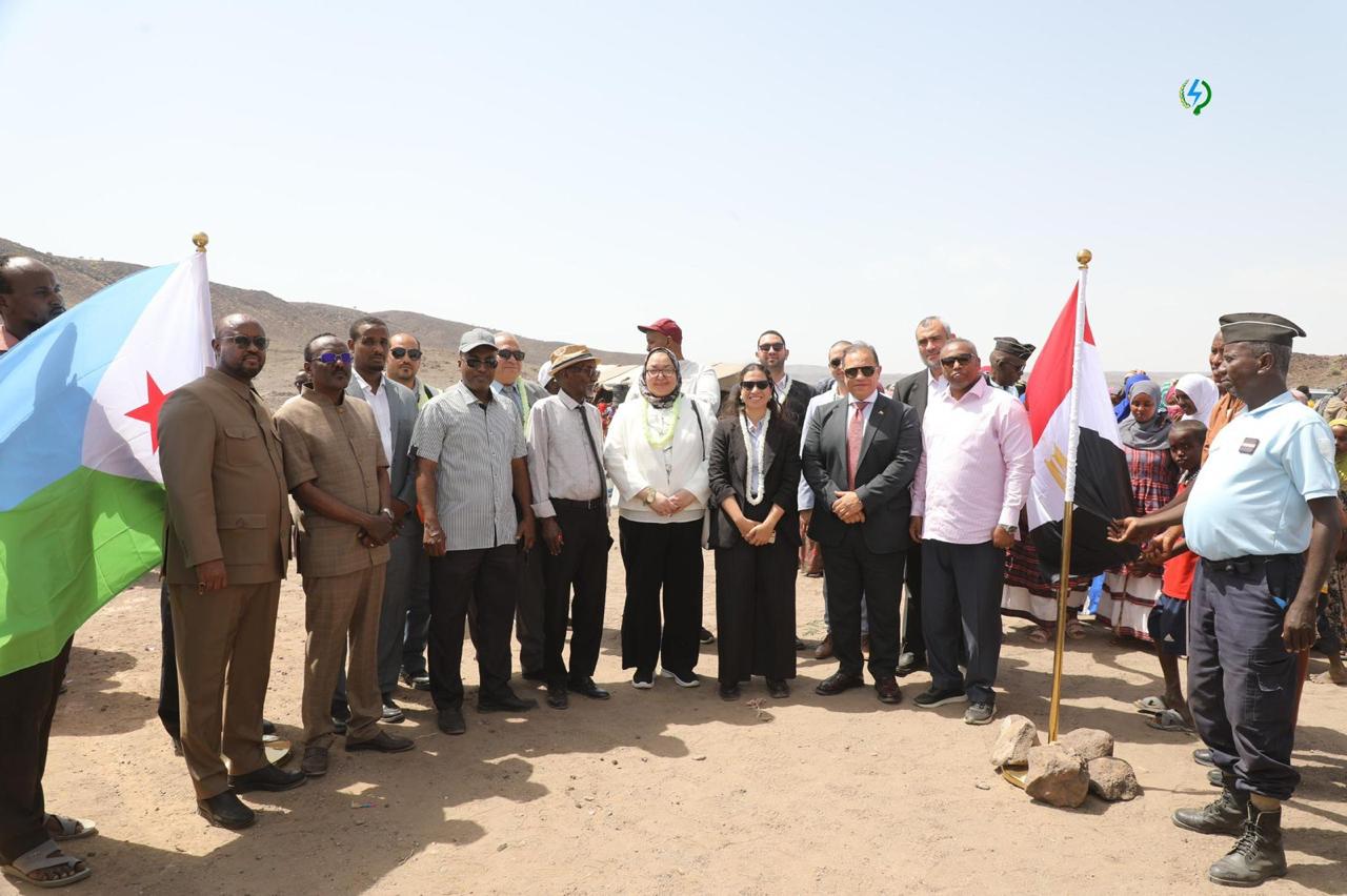 egypt djibouti solar panel project