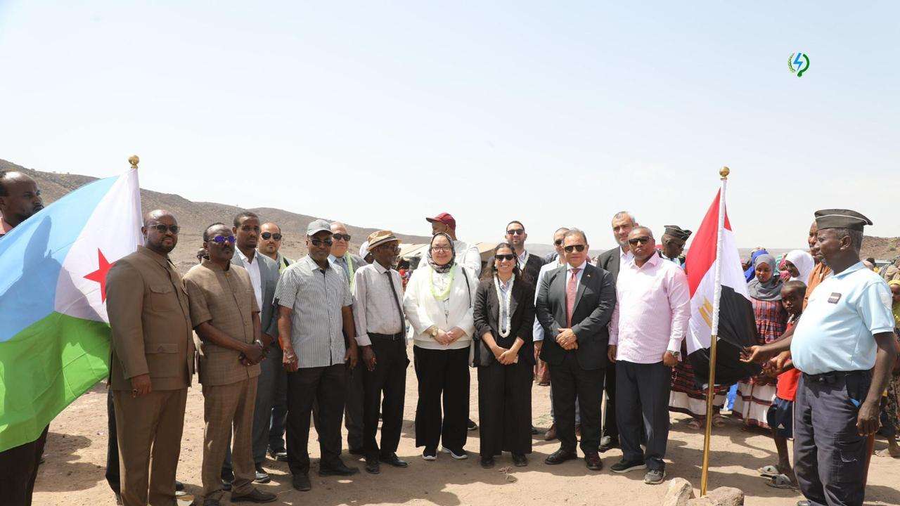 egypt djibouti solar panel project