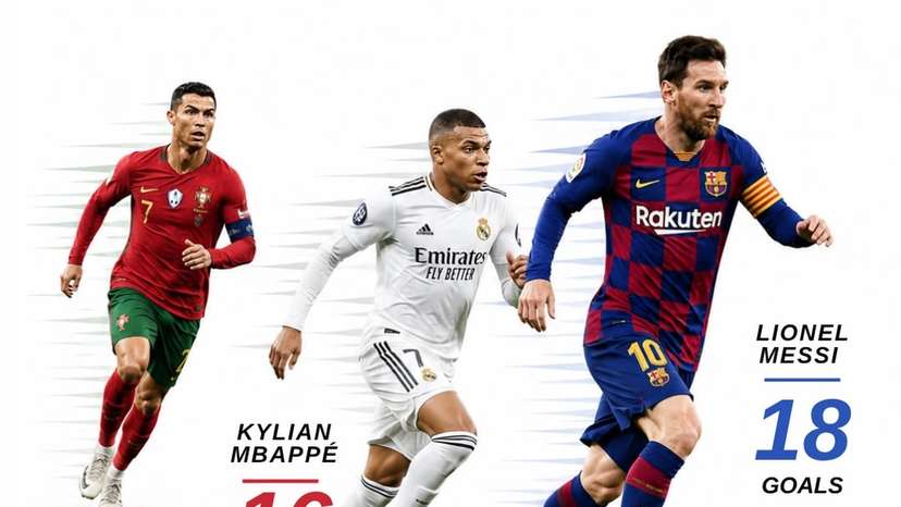Messi leads World Cup scoring race as Mbappé closes in, Ronaldo eyes surge