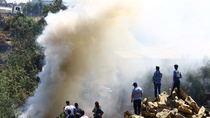Wildfire in the southern city of Antalya