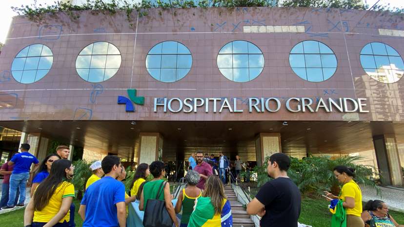 Former Brazilian President Jair Bolsonaro is admitted in Rio Grande hospital, in Natal