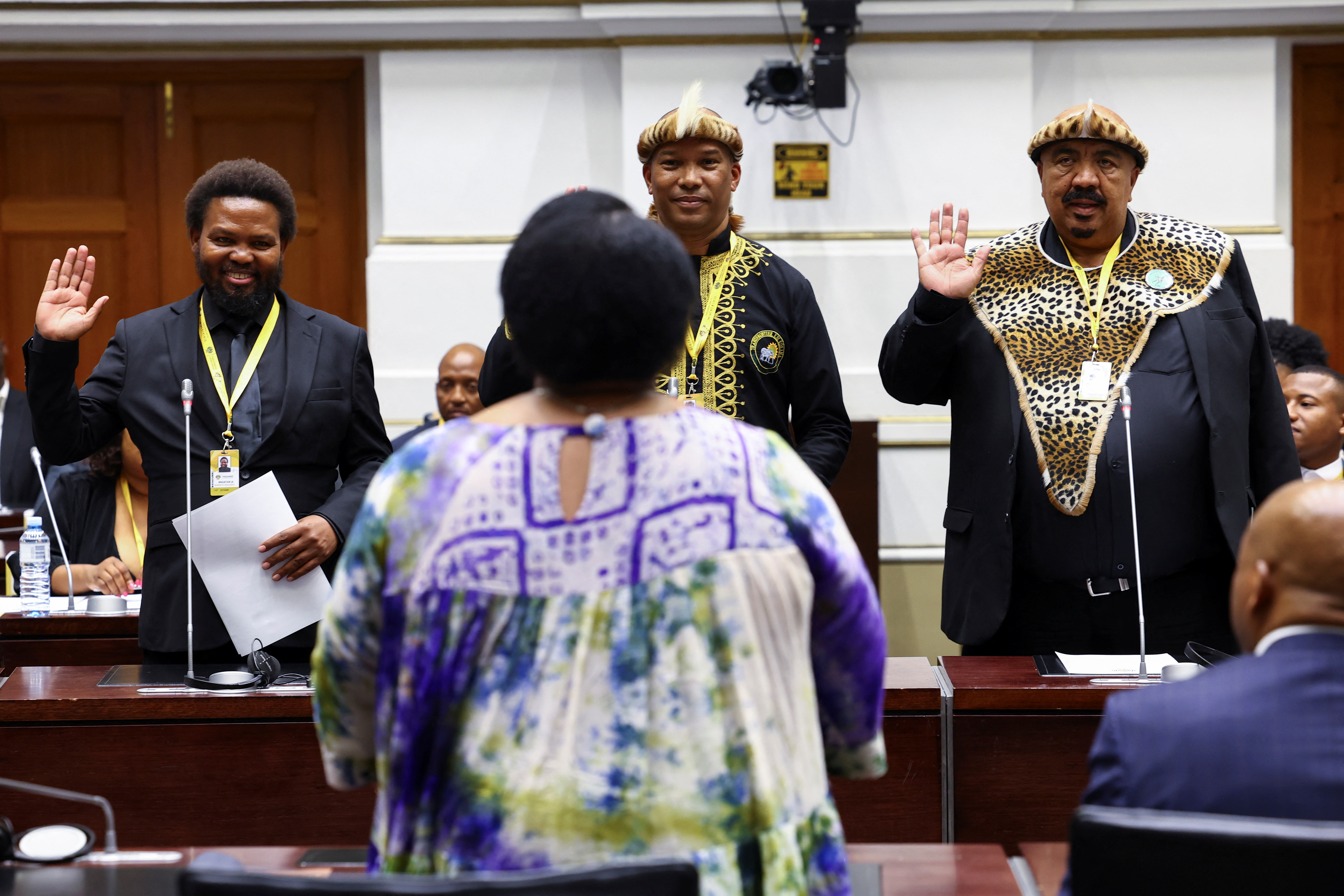 Jacob Zuma's MK party members to be sworn into South African parliament