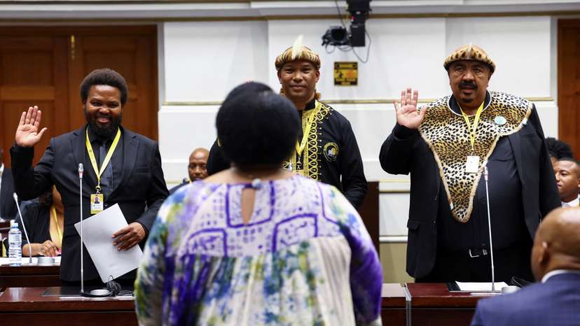 Jacob Zuma's MK party members to be sworn into South African parliament