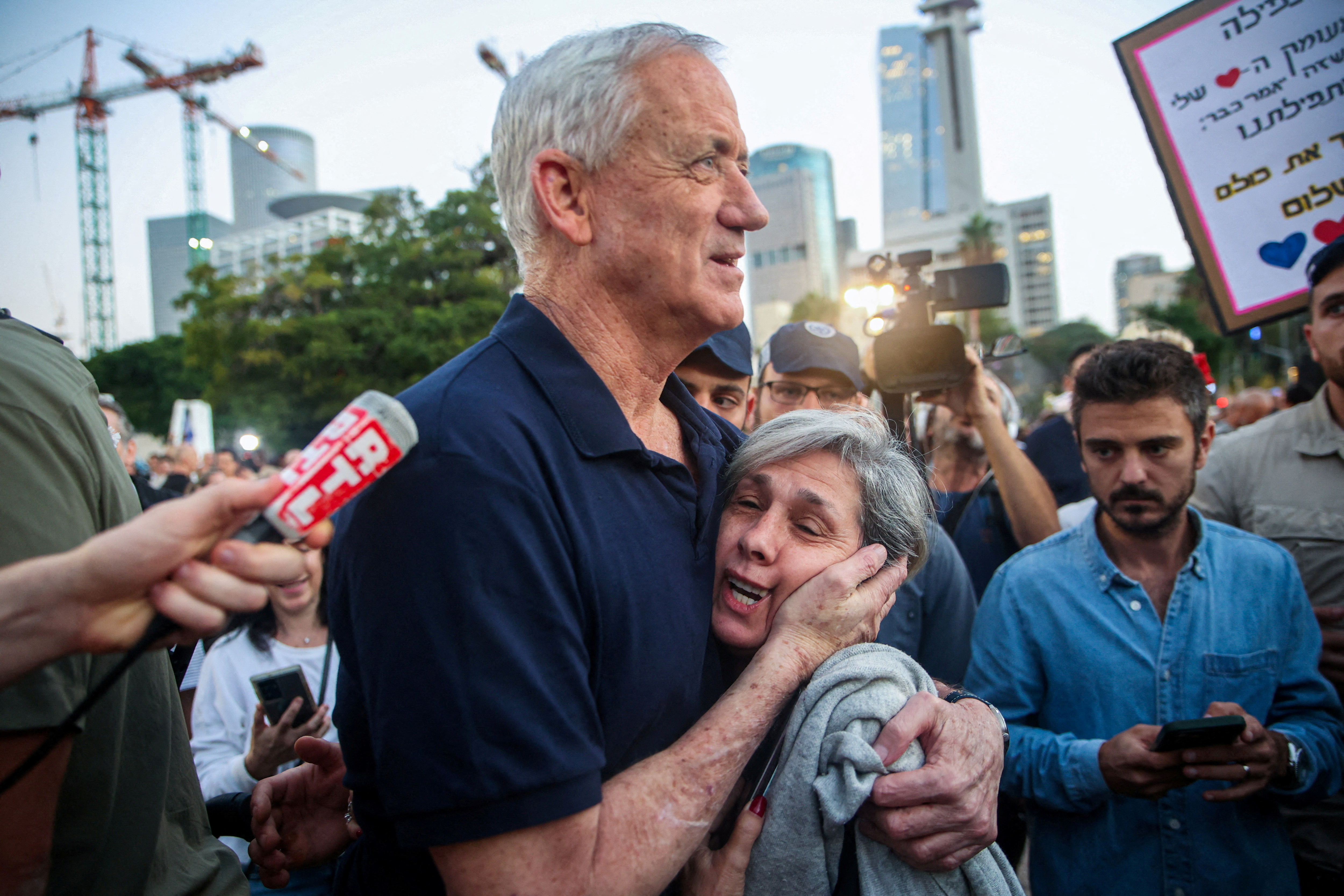 FILE PHOTO: Israel awaits release of hostages on day one of truce