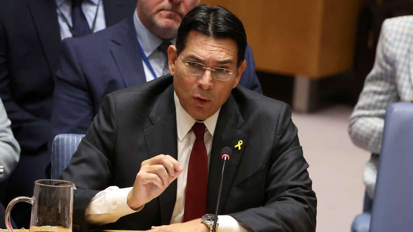 United Nations Security Council meeting on the situation in Gaza, at the U.N. headquarters in New York