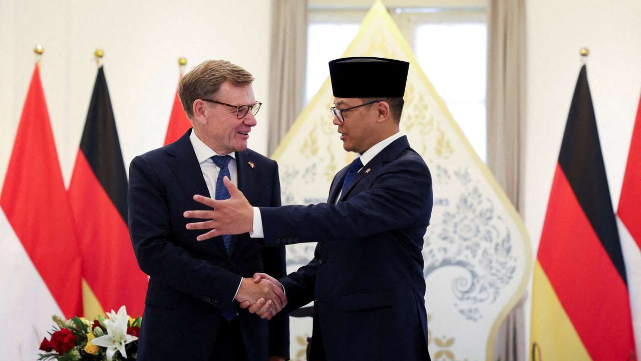 German foreign minister visits Indonesia