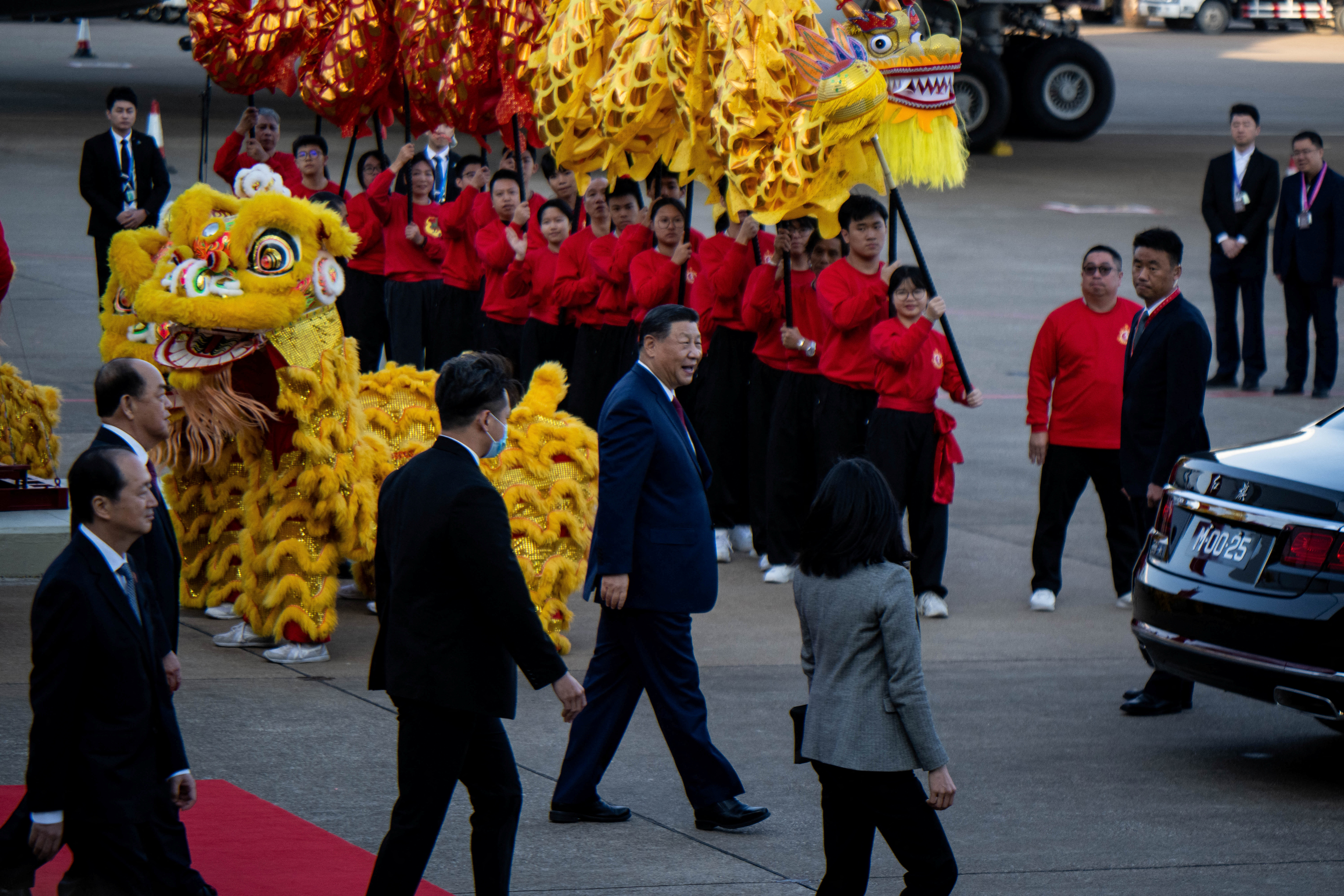 China's President Xi Jinping visits Macau