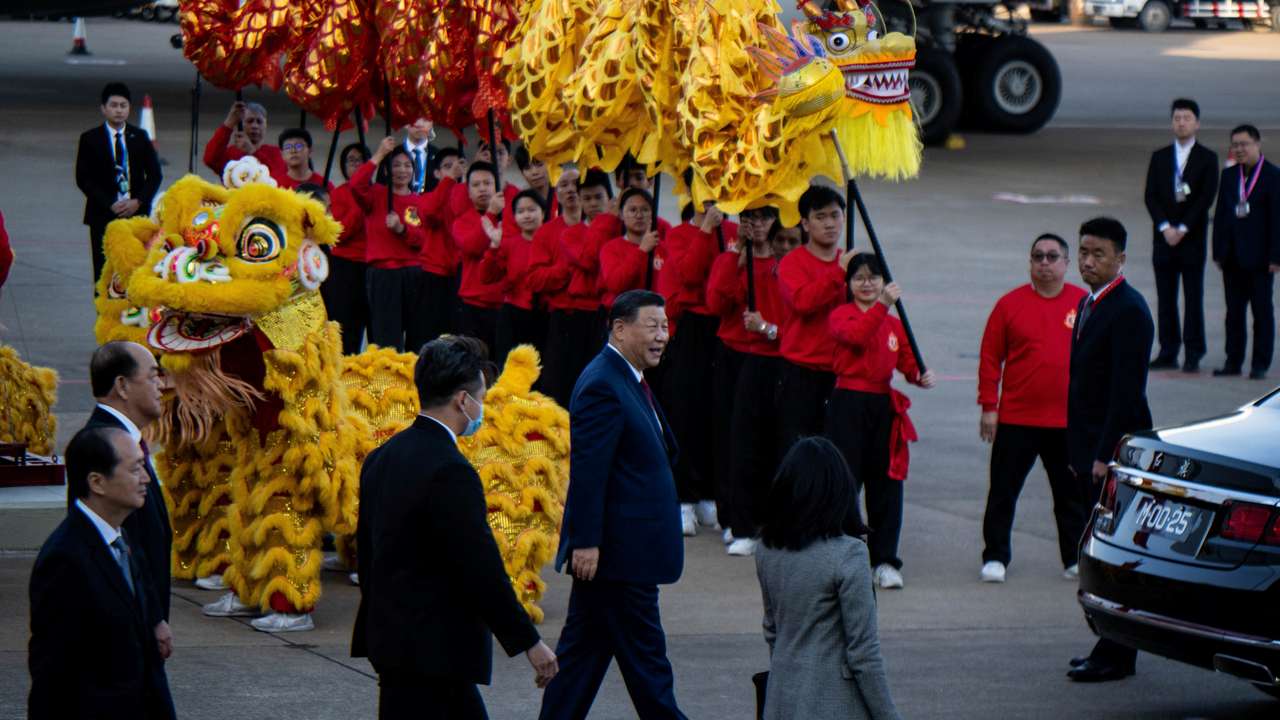 China's President Xi Jinping visits Macau