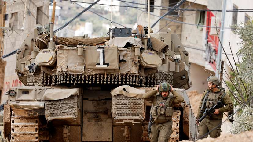 Israeli operation near Jenin Camp