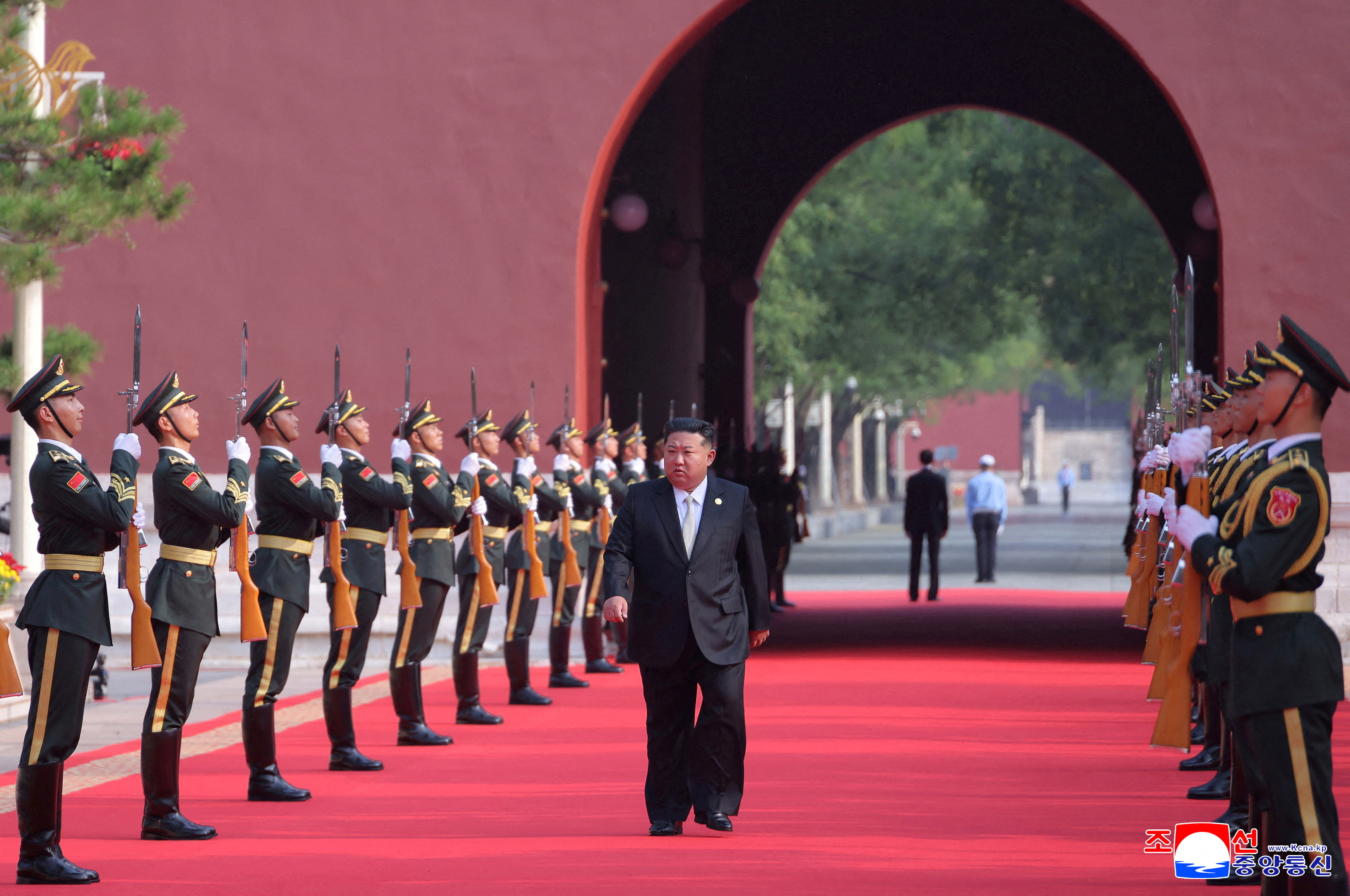 FILE PHOTO: Military parade to mark the 80th anniversary of the end of World War Two, in Beijing