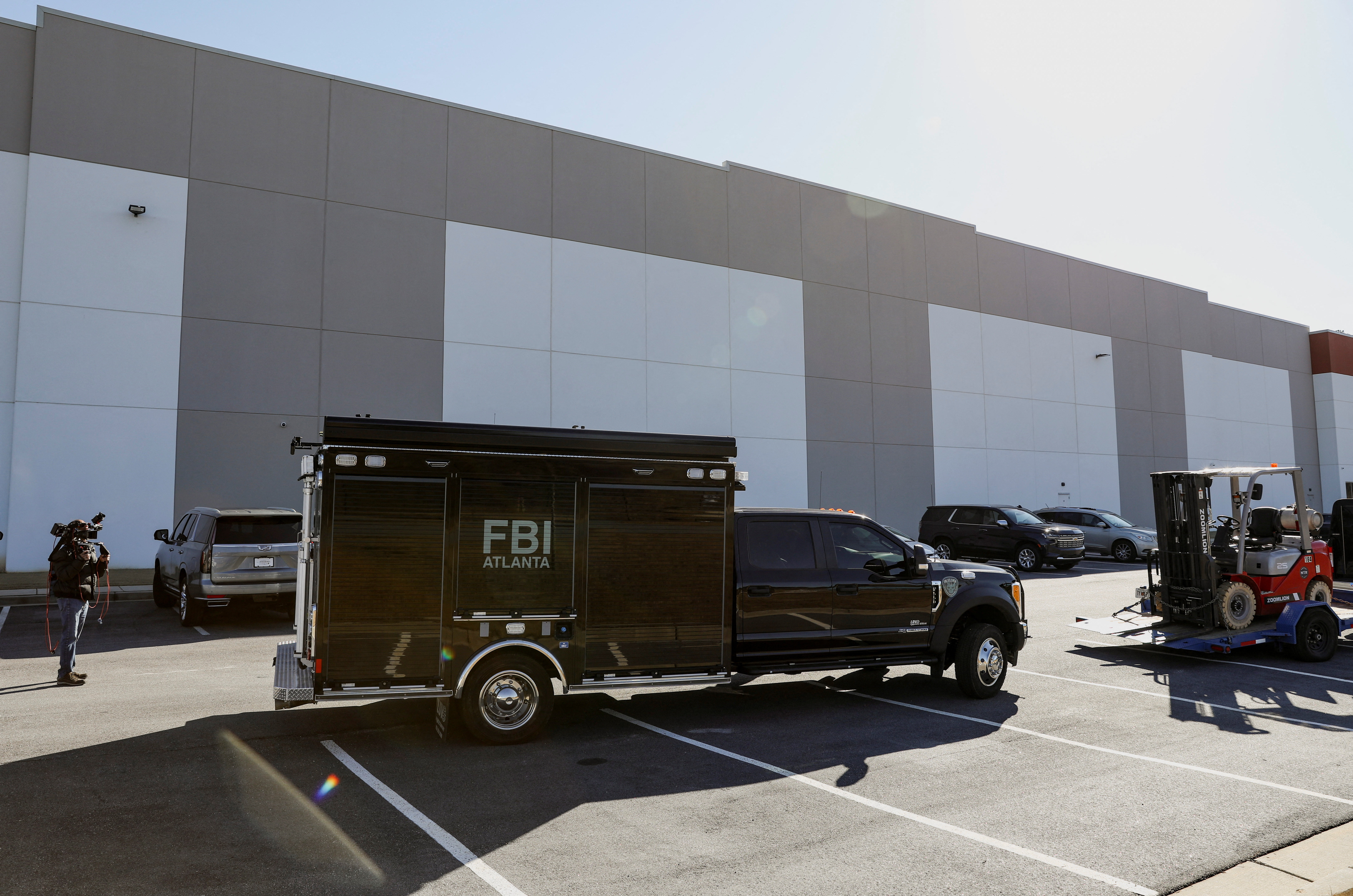 Federal Bureau of Investigation (FBI) executed a search warrant at the Fulton County Election Hub and Operation Center, in Union City