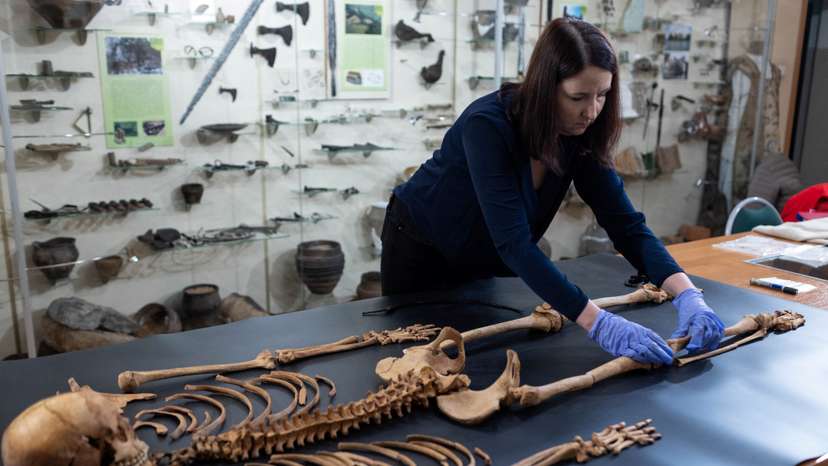 Archaeologists uncover 'vampires' in Polish graveyard