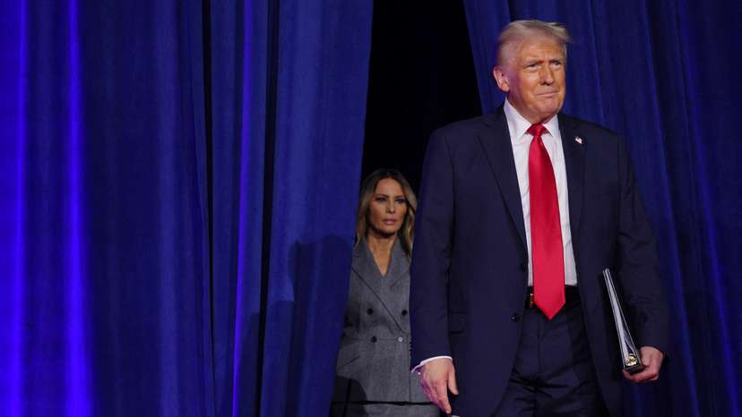 2024 U.S. Presidential Election Night in West Palm Beach, Florida