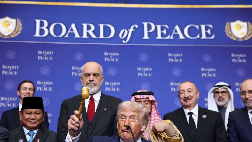 Inaugural meeting of the Board of Peace, in Washington