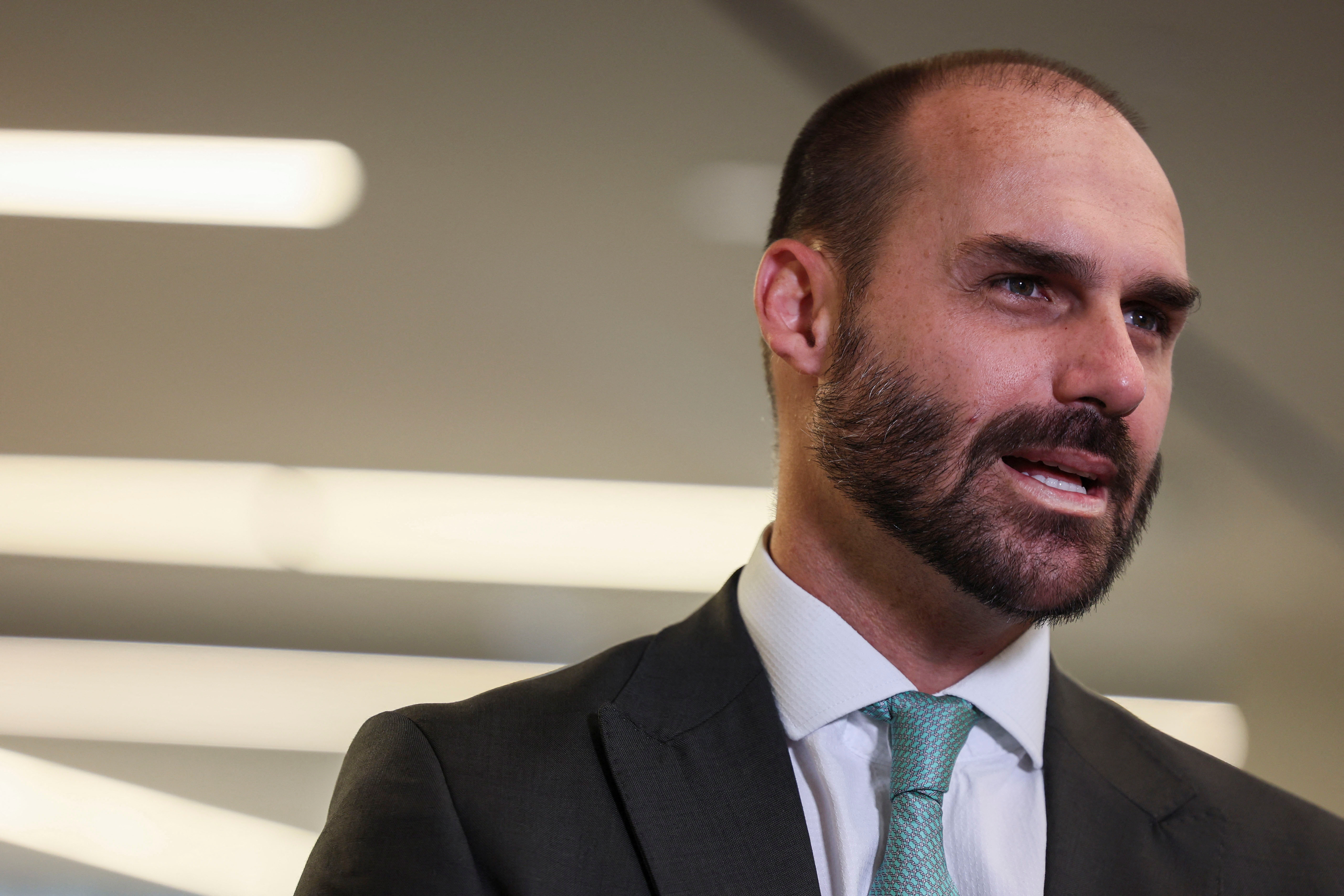 Interview with Brazil lawmaker about efforts in DC to help his father, ex-president Bolsonaro